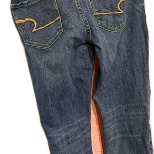 Womens American Eagle Straight Jeans